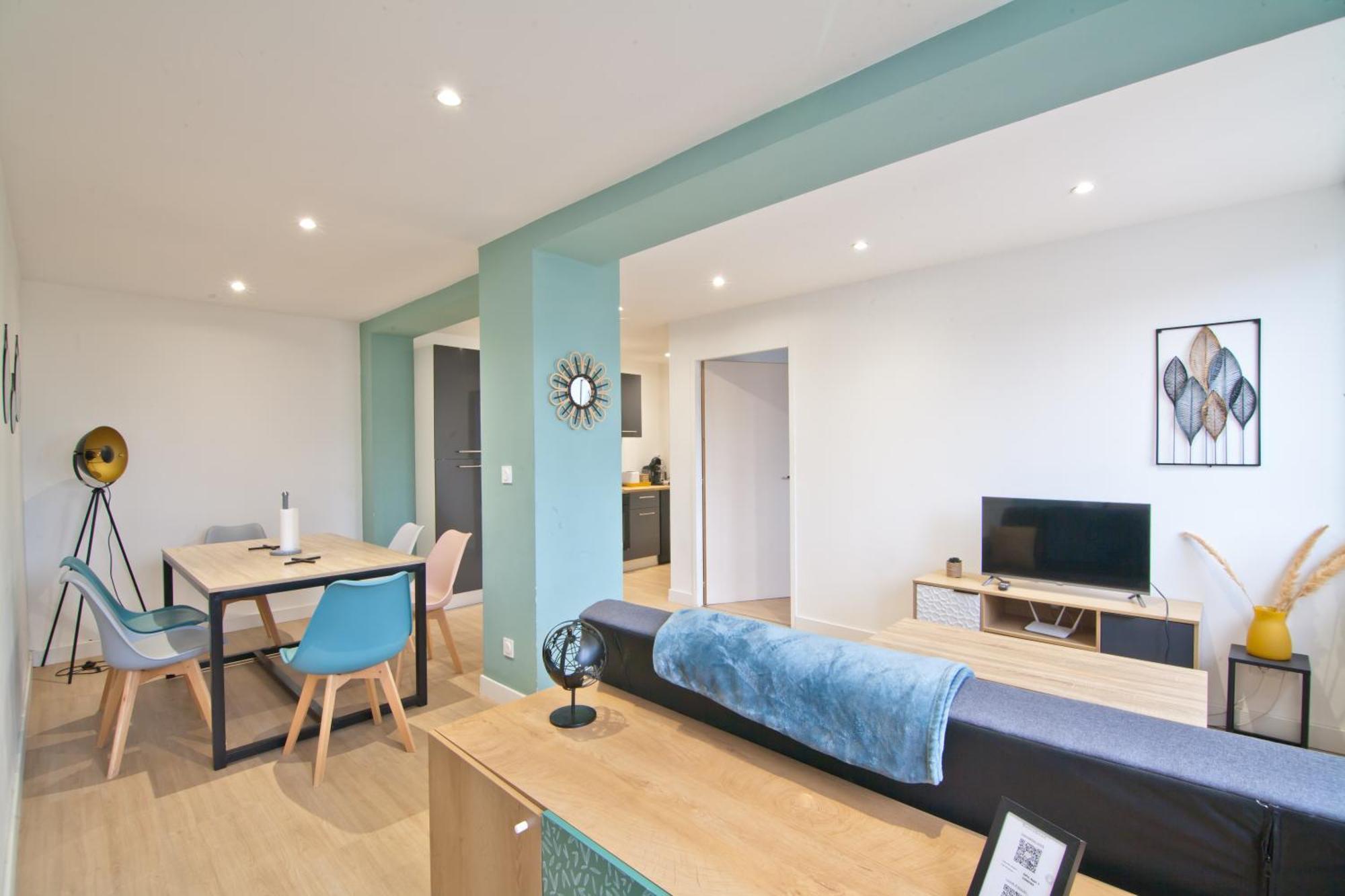 Appartement Familial, 2 Chambres, En Rdc Sur Cour サン・フロランタン エクステリア 写真