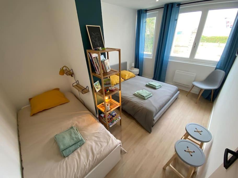 Appartement Familial, 2 Chambres, En Rdc Sur Cour サン・フロランタン エクステリア 写真